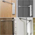 Quiet and Even Automatic Door Closer for Safe Door Closure