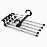 Space-Saving 5-in-1 Foldable Hanger | Versatile Hangers for Closet and Travel