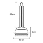 Precision Stainless Steel Multi-Use Vegetable Peeler and Julienne Slicer