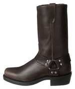 Durable Men's Boots with Harness and Waterproof Leather