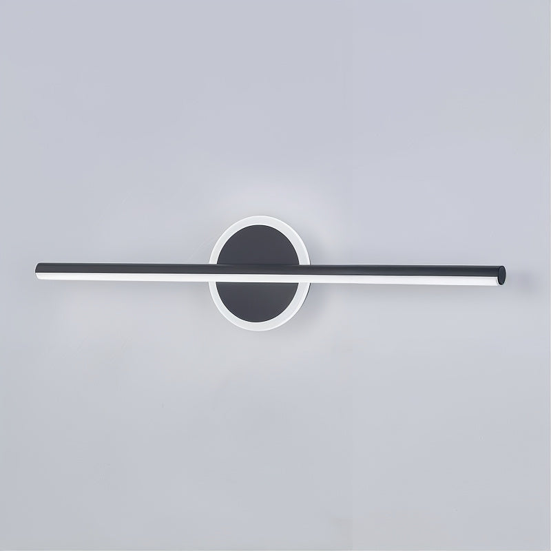Chic LED Wall Lamp in Black/Gold