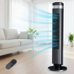Bladeless Pedestal Tower Fan for Cooling