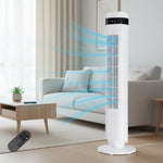 Bladeless Pedestal Tower Fan for Cooling