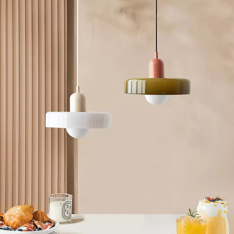 Adjustable Glass Pendant Light – Perfect for Dining and Living Room Illumination