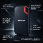 Portable Solid State External Hard Drive