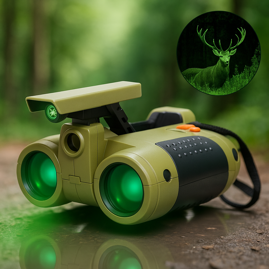 Kids' Night Vision Binoculars for Day and Night Outdoor Exploration