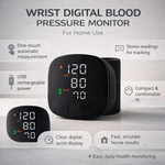 Automatic Digital Wrist Blood Pressure Monitor for Home Use