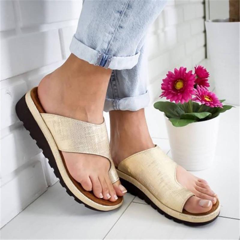 Orthopedic Women's Sandals for Hallux Valgus Correction