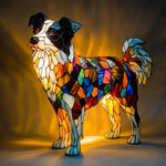Handcrafted Dog Motif Lamp – Stylish Lighting for Dog Lovers