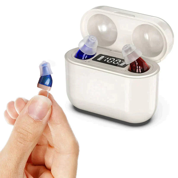 Rechargeable Hearing Aid | Invisible and Comfortable | Easy Solution for Hearing Loss