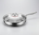 Hammered Titanium Non-Stick Frying Pan for Induction Cooktops and Everyday Cooking