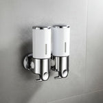Premium Wall-Mounted Soap Dispenser with Elegant Stainless Steel Design