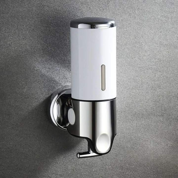 Premium Wall-Mounted Soap Dispenser with Elegant Stainless Steel Design