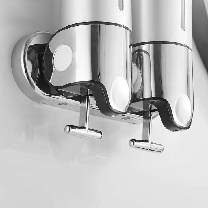Premium Wall-Mounted Soap Dispenser with Elegant Stainless Steel Design