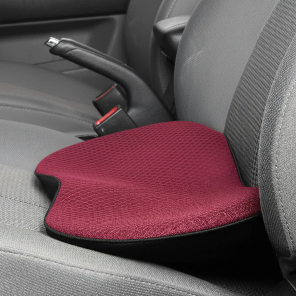 Comfort Boost Cushion for Car Seat Height Adjustment for Shorter Drivers