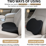 Comfort Boost Cushion for Car Seat Height Adjustment for Shorter Drivers