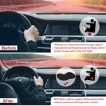 Comfort Boost Cushion for Car Seat Height Adjustment for Shorter Drivers