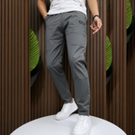 Men's Stretch Cargo Pants with 6 Pockets | Comfortable Fit for Daily Wear and Leisure
