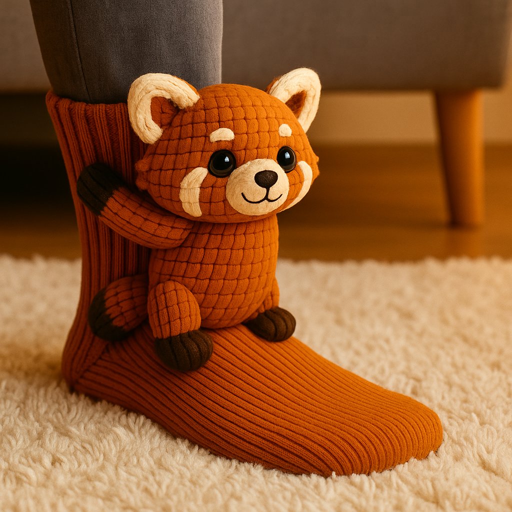 Plush Non-Slip Winter House Socks for Cozy Comfort - Unisex