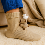 Plush Non-Slip Winter House Socks for Cozy Comfort - Unisex