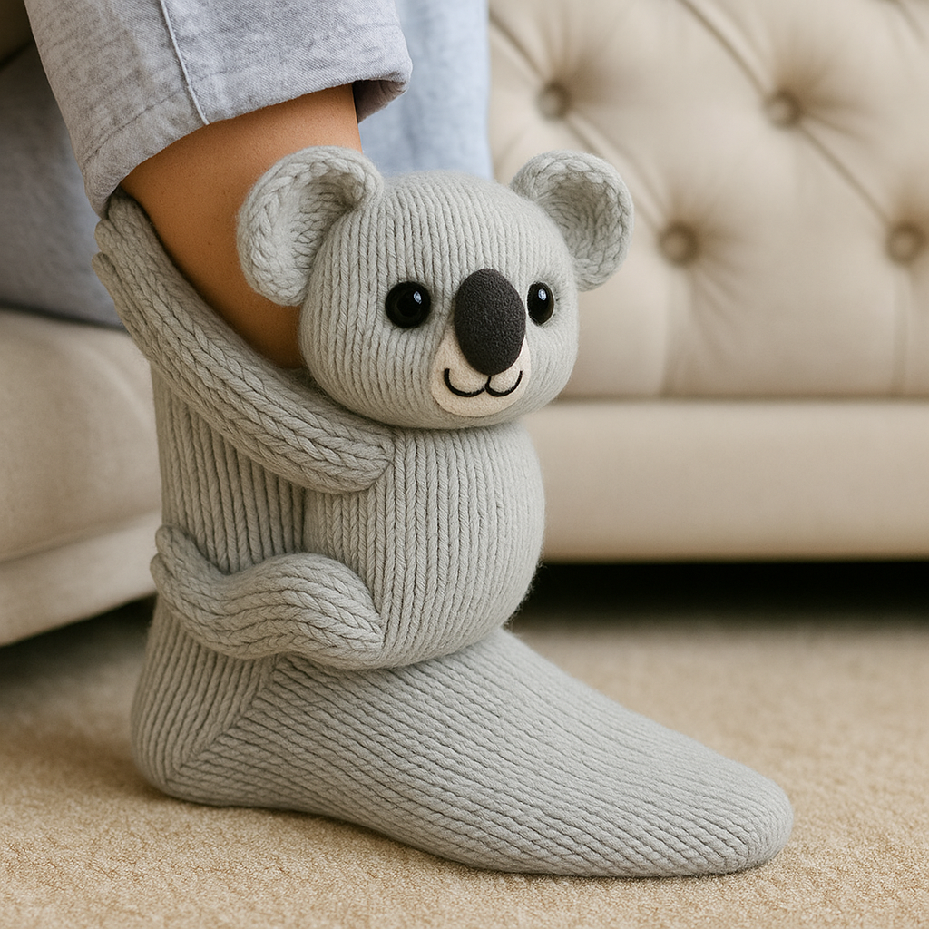 Plush Non-Slip Winter House Socks for Cozy Comfort - Unisex