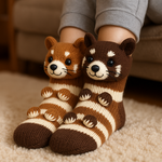 Plush Non-Slip Winter House Socks for Cozy Comfort - Unisex
