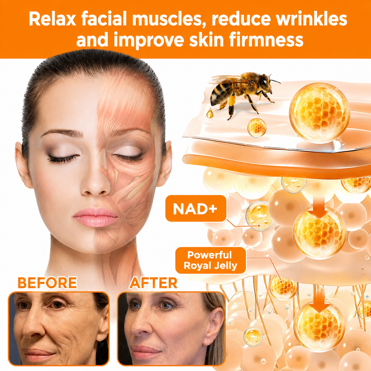 Bee Venom Cream | Ointment with Bee Venom, Hyaluronic Acid & Collagen