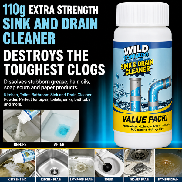 Effective Drain Cleaner for Sinks and Pipes