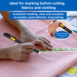 Heat-Removable Fabric Marker