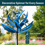 Garden Weather Vane | Lotus Spinner