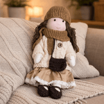 Handmade Waldorf Doll Crafted from Cotton for Creative Play