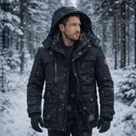 Padded Parka for Warmth and Protection on Cold Days