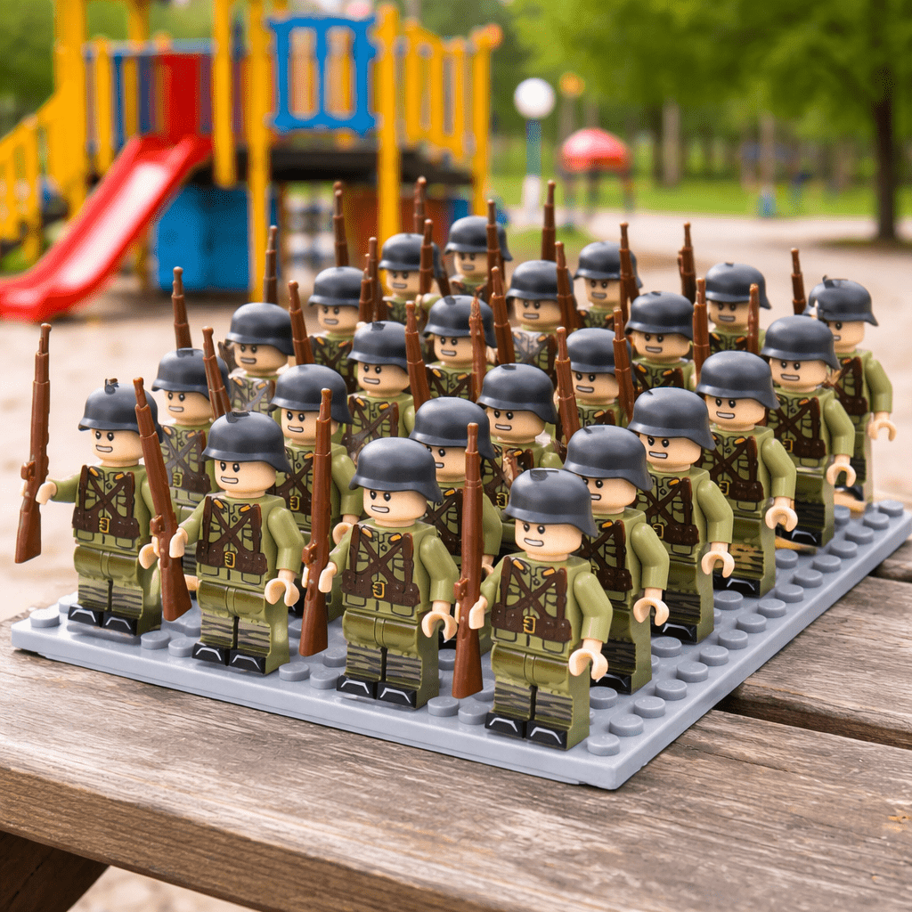 21-Piece Figure Building Set for Kids and Collectors