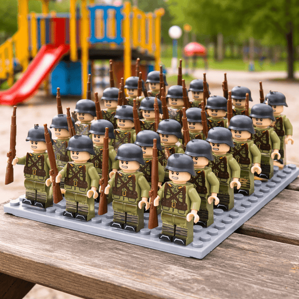 21-Piece Figure Building Set for Kids and Collectors