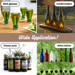 Glass Bottle Cutter with Accurate Cutting Guidance | Ideal for DIY Projects and Creative Upcycling