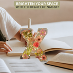 50% OFF | Flower Lamp Letters Crafted from Resin
