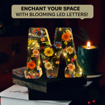 50% OFF | Flower Lamp Letters Crafted from Resin