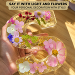 50% OFF | Flower Lamp Letters Crafted from Resin