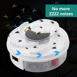Silent Fly Trap with Rotating Bait Chambers | Quiet & Eco-Friendly | Suitable for Indoor & Outdoor Use