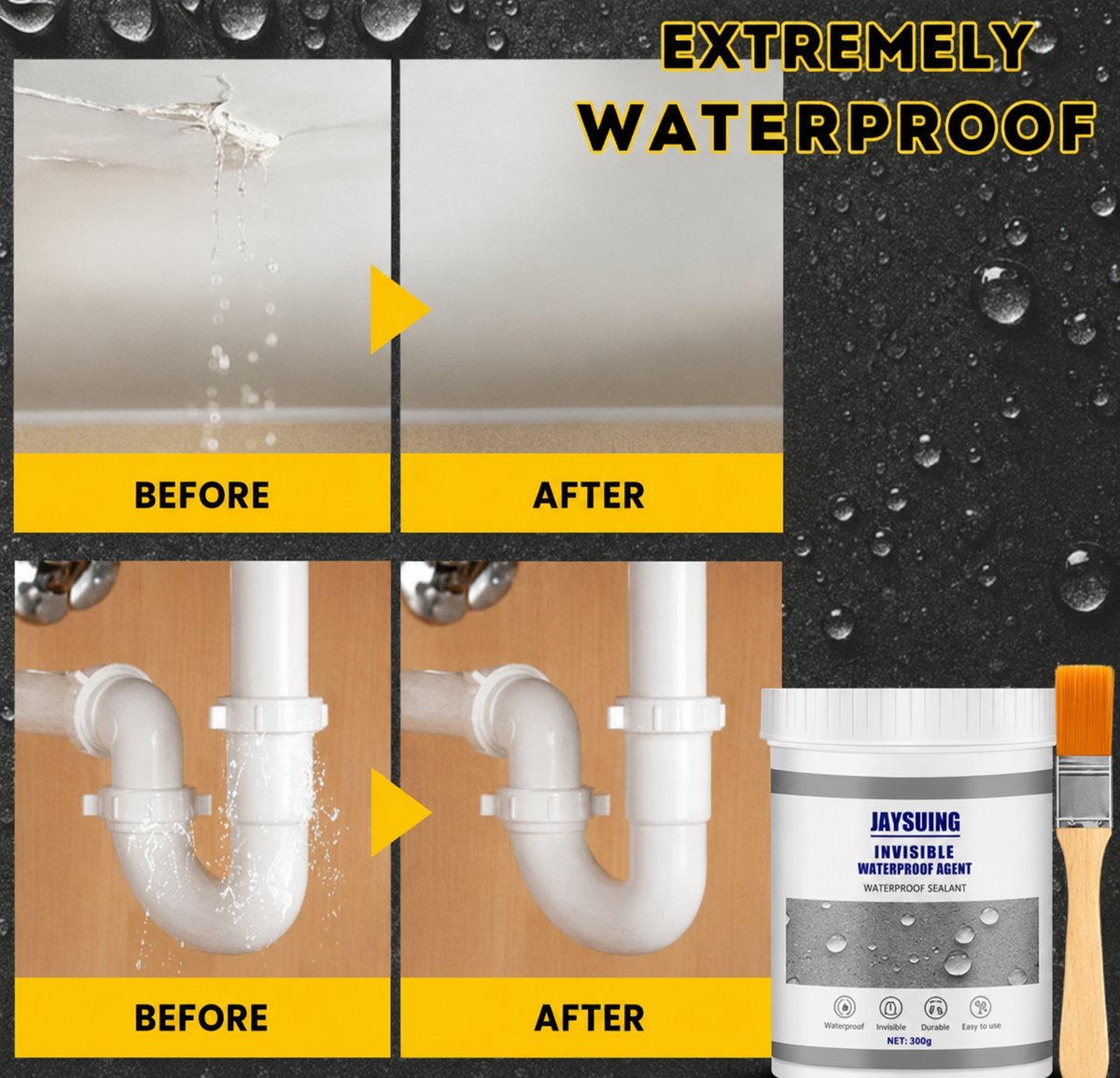 100G Leak Protection – Safeguard Your Home Instantly and Discreetly from Leaks | Buy 1 Get 1 FREE