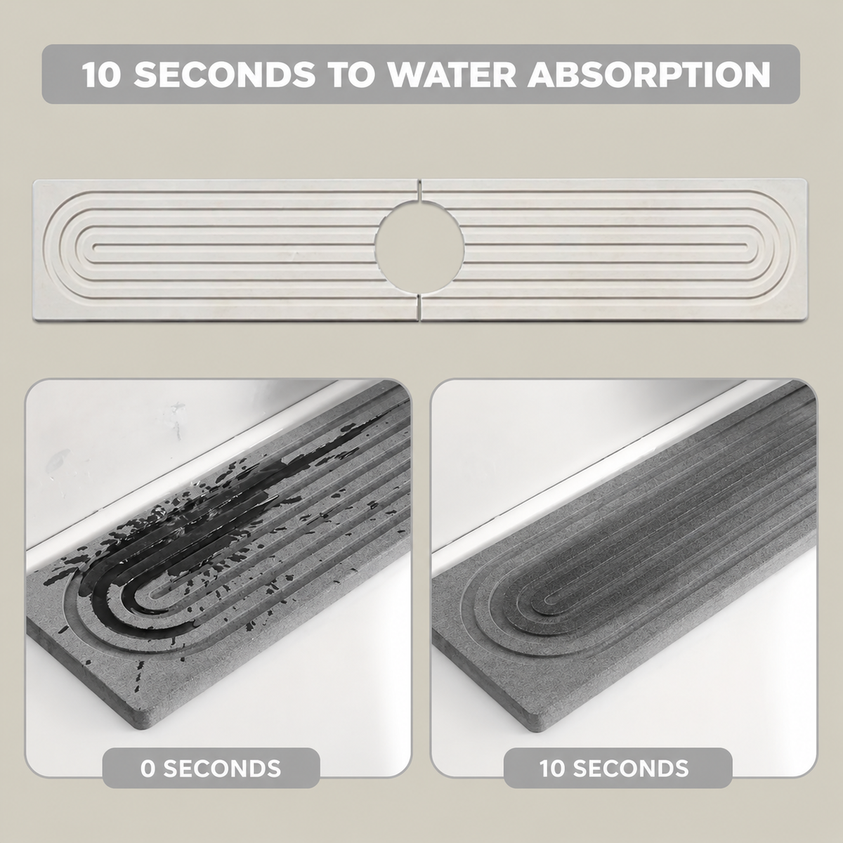 Water-Absorbing Coaster