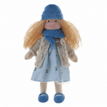 Handmade Waldorf Doll Crafted from Cotton for Creative Play