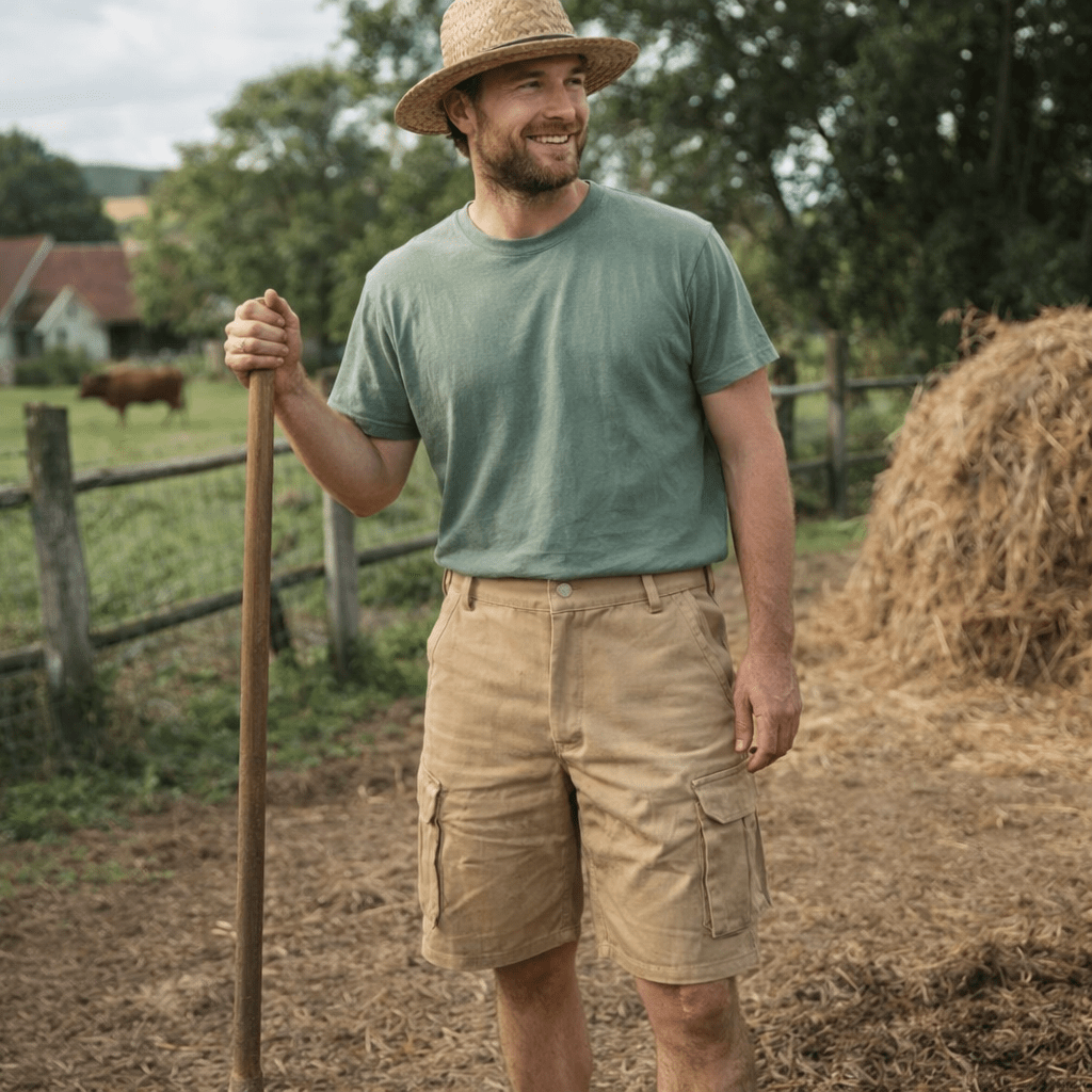 Comfortable Cargo Shorts with Multiple Pockets for Men