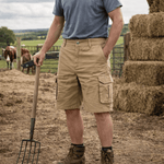 Comfortable Cargo Shorts with Multiple Pockets for Men
