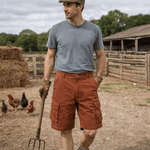 Comfortable Cargo Shorts with Multiple Pockets for Men