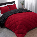 Extra Soft Reversible Quilted Comforter 220x240 – Cozy and Suitable for All Seasons