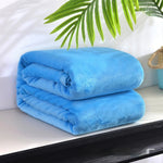 Reversible Sherpa Fleece Blanket – Ultra Warm, Soft, and Comfortable for All Seasons, Machine Washable