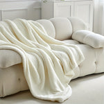 Reversible Sherpa Fleece Blanket – Ultra Warm, Soft, and Comfortable for All Seasons, Machine Washable