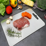Titanium Metal Cutting Board for Food Preparation