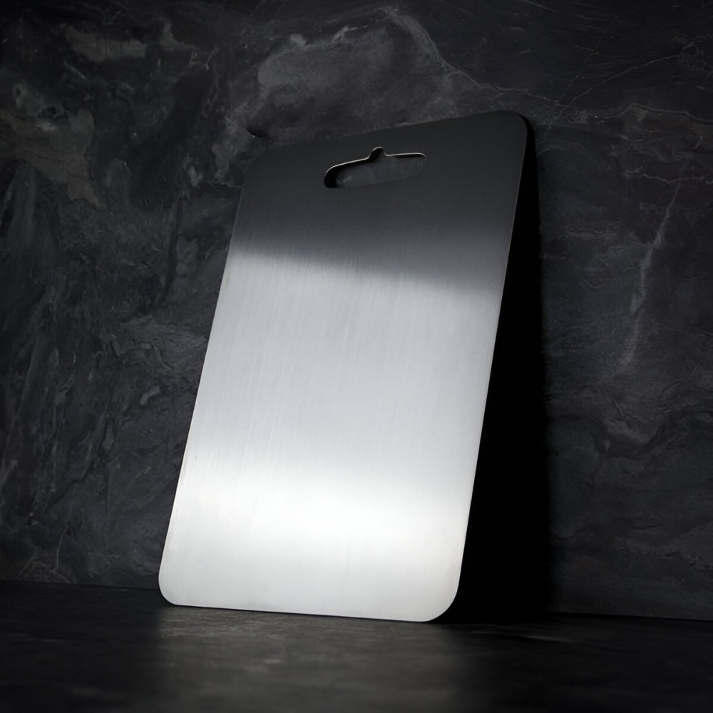 Titanium Metal Cutting Board for Food Preparation